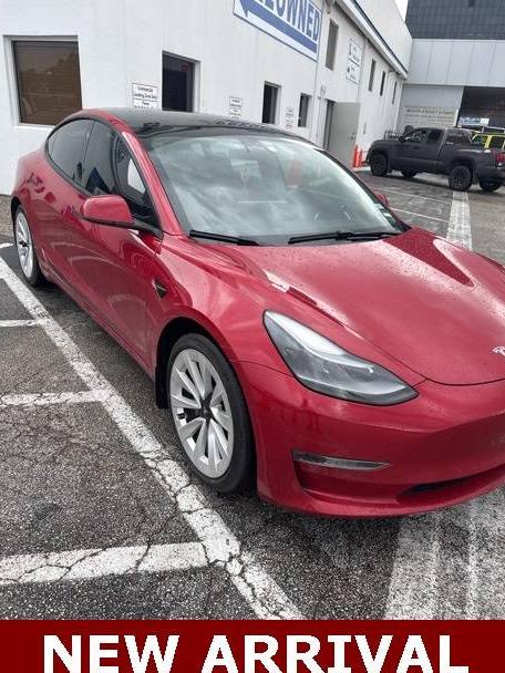 TESLA MODEL 3 2021 5YJ3E1EB6MF064727 image